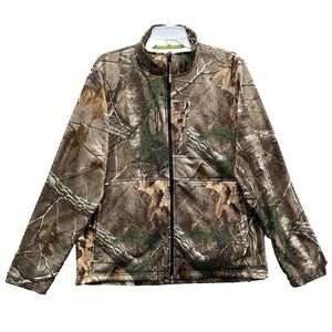 Itasca Jacket Men's Large Realtree Hardwoods Camo Y2K Outdoors Hunting Workwear